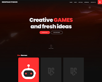 RedSpear STudios Website