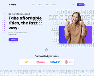 RIDE : ridesharing website
